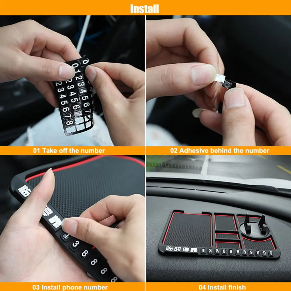 Multifunctional Car Anti-slip Phone Holder