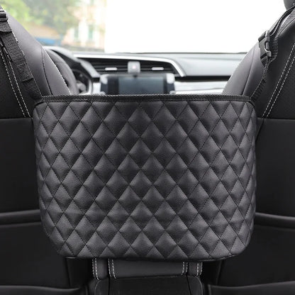 Precise: Luxury Leather Car Handbag Holder Seat Back Organizer