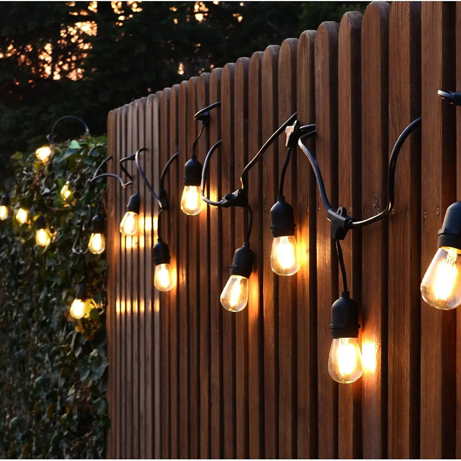 10m 20m 30m Commercial Grade Waterproof Outdoor LED String Lights